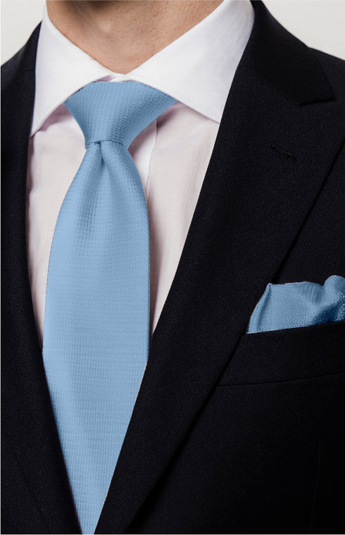 Corbata lisa para boda 1.3